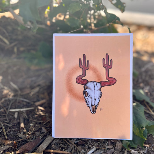 5" x 7" Card by Steel Honey - SkullandCactus